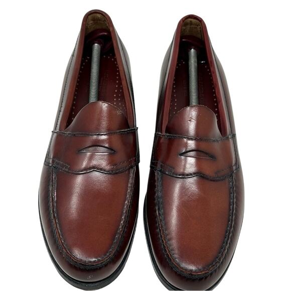 G.H. Bass Weeguns Loafers NARROW WIDTH - Cognac or Wine - Picture 5 of 9